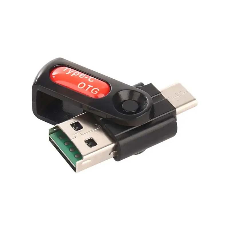 رم ريدر و OTG تايپ سی مدل KM-39 