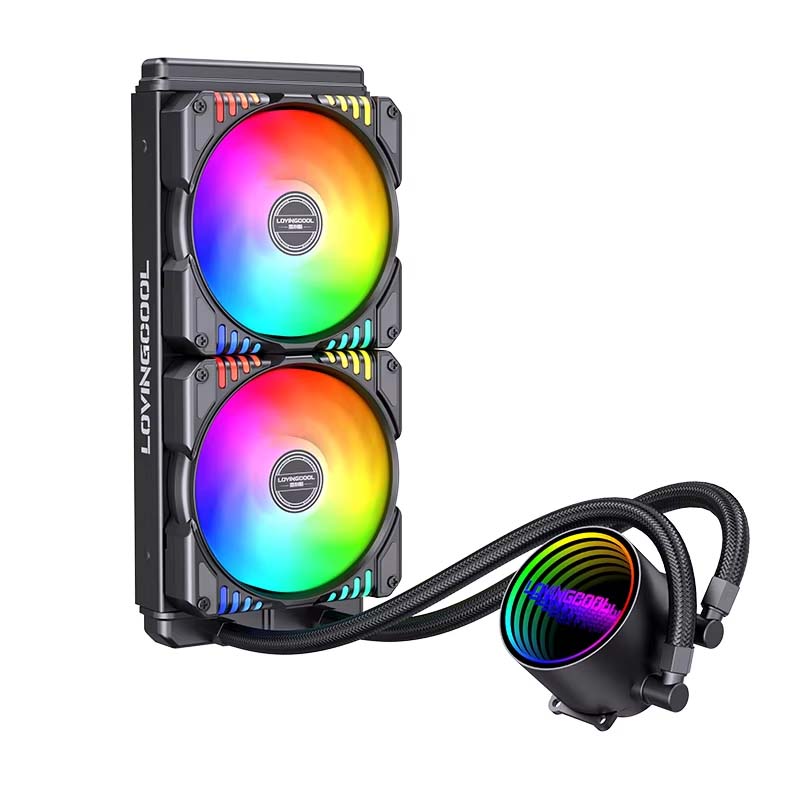 فن ARGB پردازنده واتر کول لاوينگ کول مدل LC-240-D