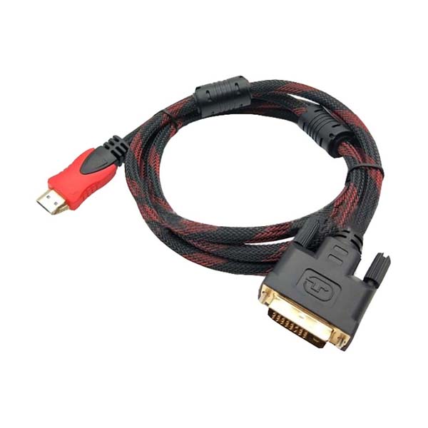 کابل DVI (25 پين) به HDMI ای نت به طول 1.5 متر