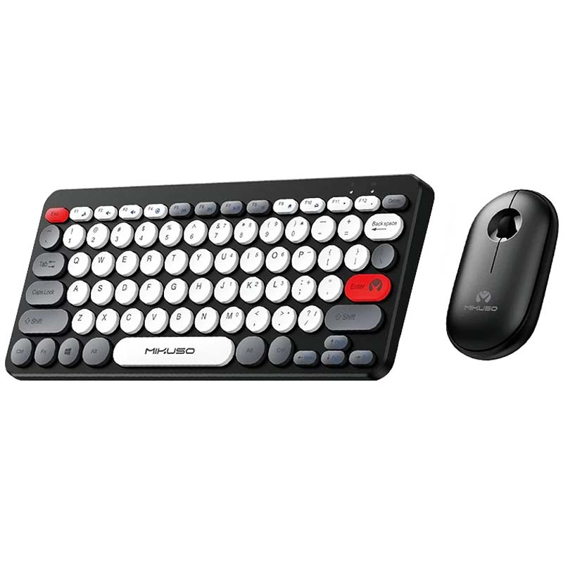 کيبورد و موس بی سيم ميکاسو مدل KB-C027