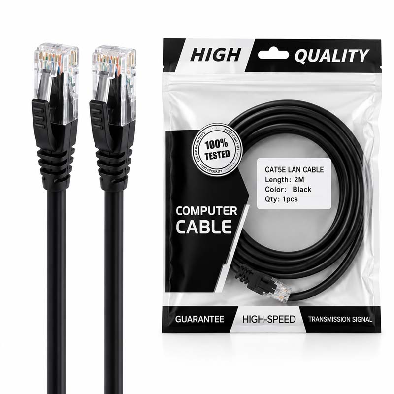 کابل شبکه Cat5 کولاک به طول 3 متر