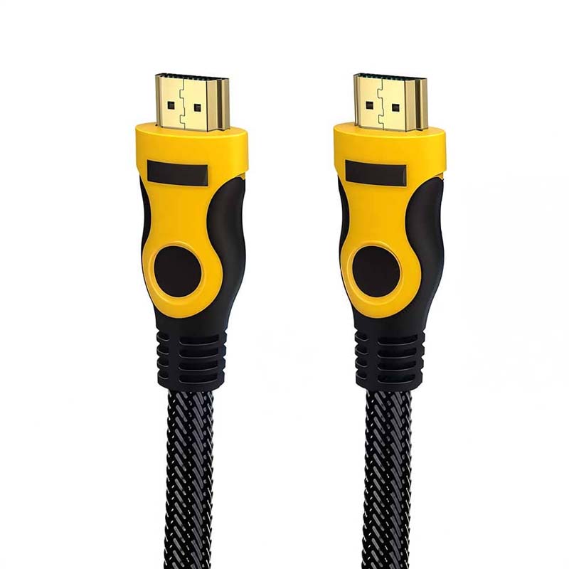 کابل HDMI کنفی سوکت زرد ايکس پی به طول 3 متر