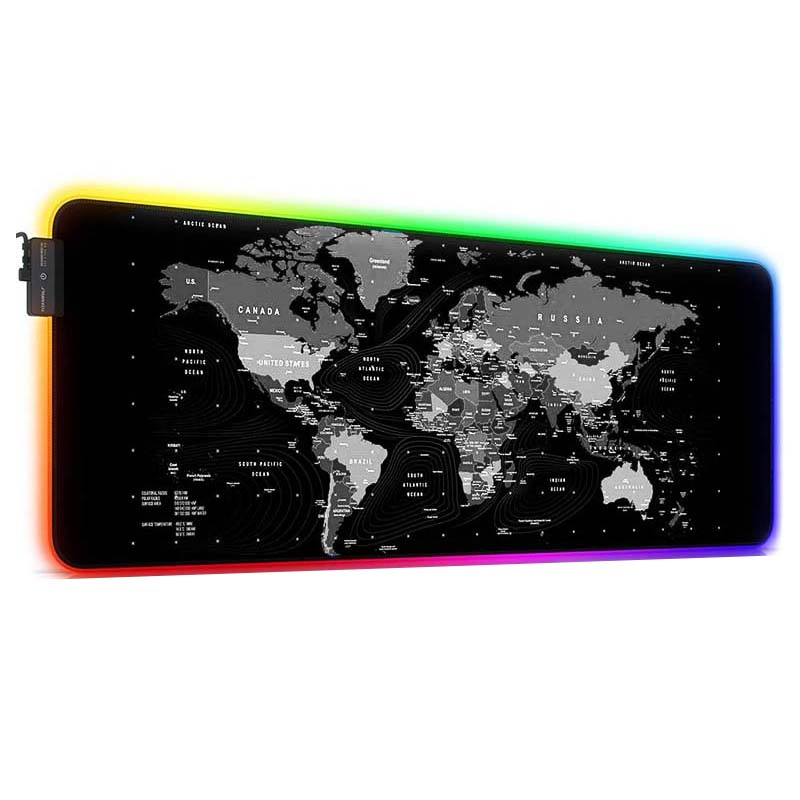 موس پد  RGB World Map گيمينگ 30*80