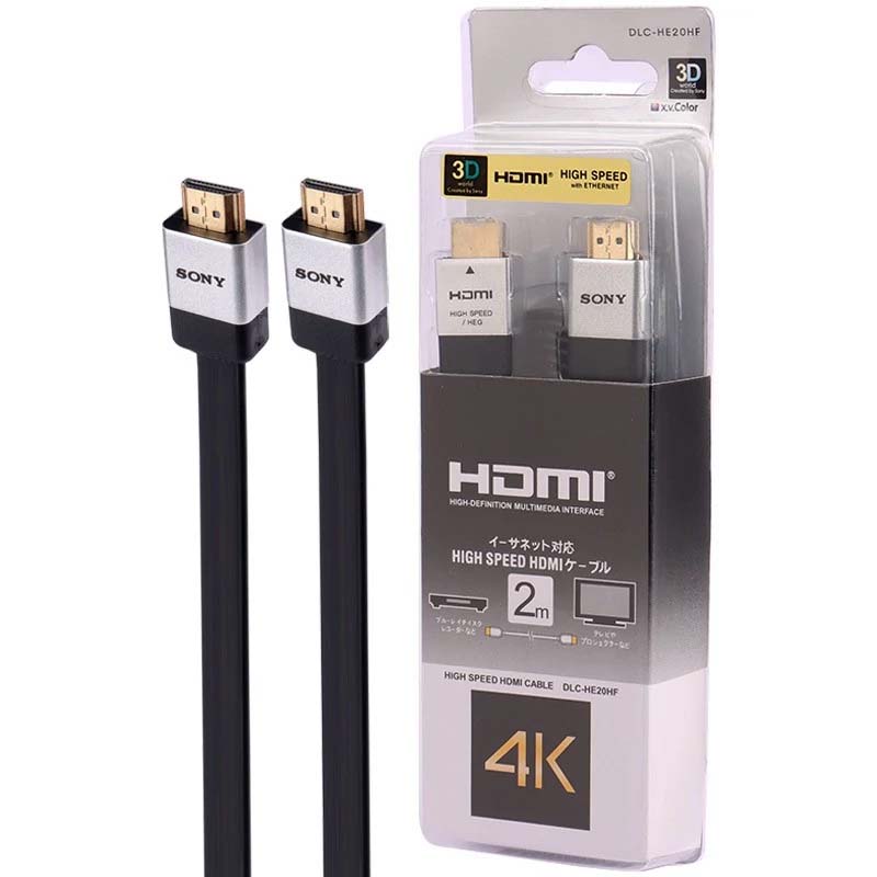 کابل HDMI 4k فلت سونی به طول 2 متر