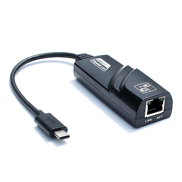تبدیل Type-c 3.1 به Lan