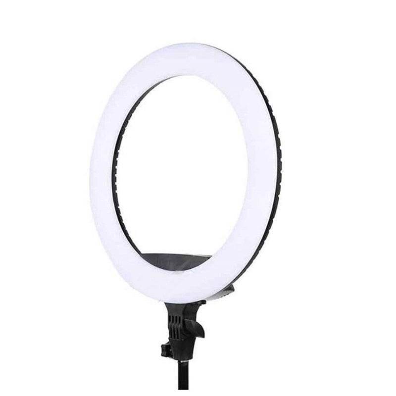 رینگ لایت 14 اینچ جیماری مدل FM-14R  به همراه پایه